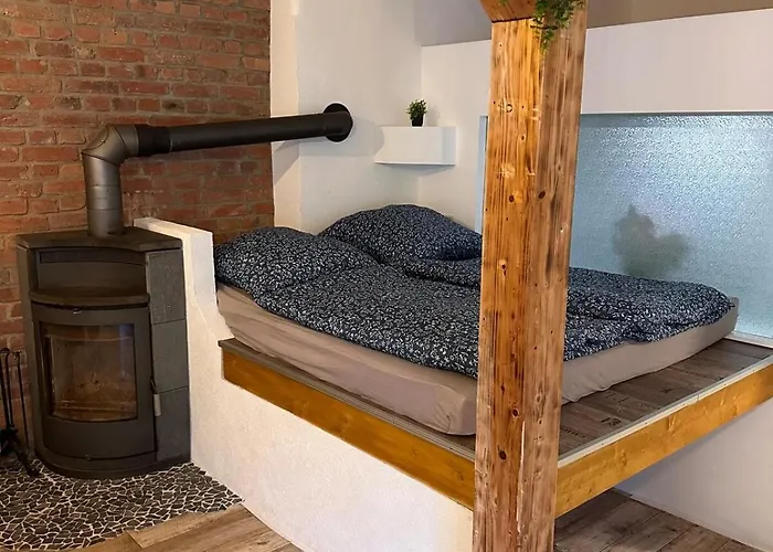 Wow Schicke Loftwohnung, Wifi, Minibar דירה *